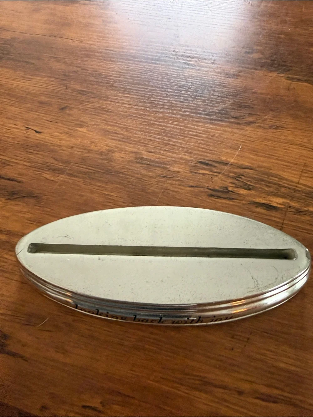 Hallmark metal photo holder - 